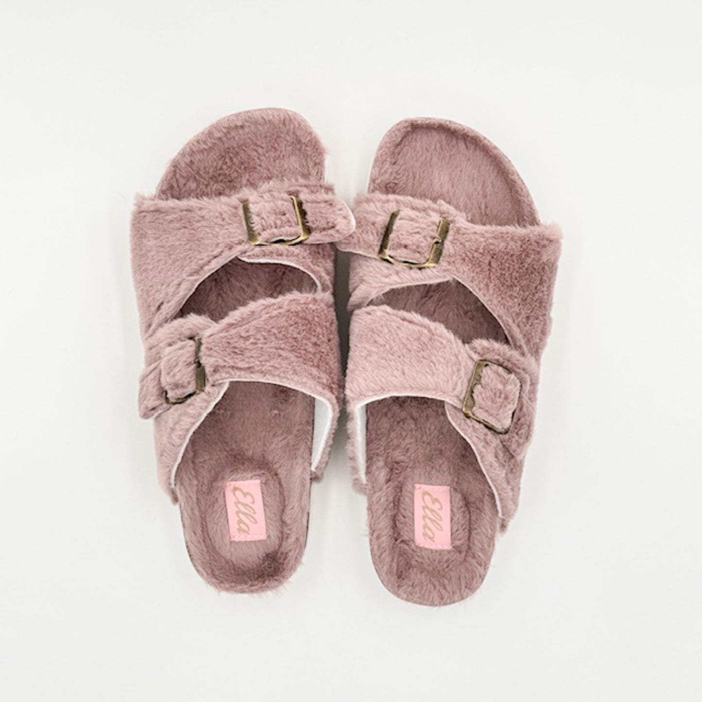 Ella pink slippers