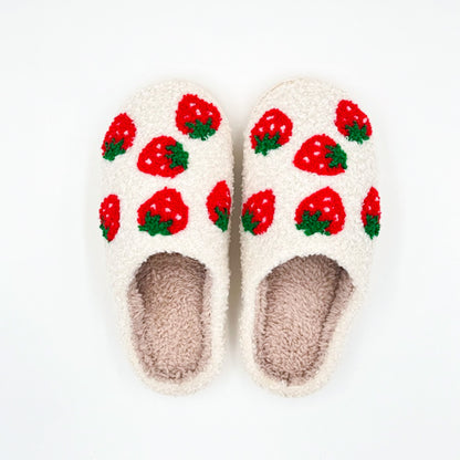 Strawberry slippers